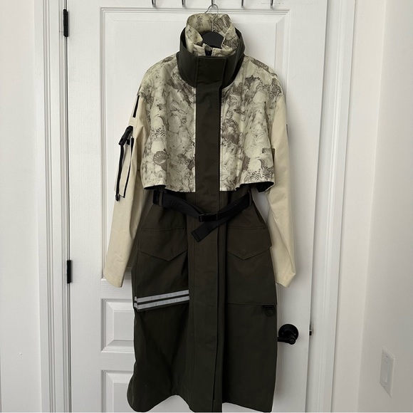 CANADA GOOSE X FENG CHEN WANG CARNABY TRENCH COAT WOMENS - Picture 3 of 6